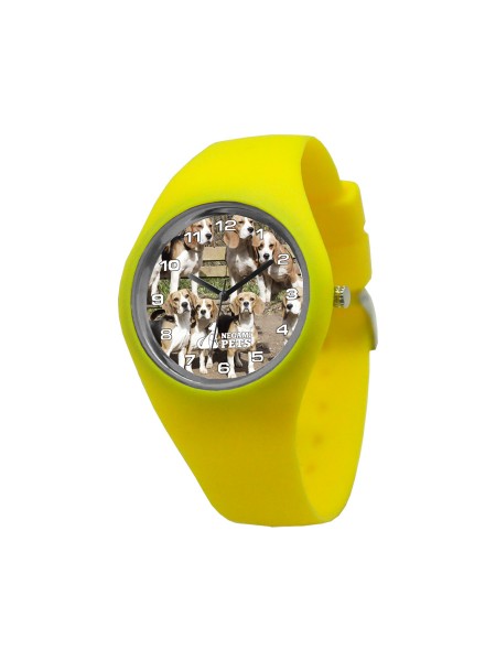 Reloj Deportivo Amarillo Familia Beagle