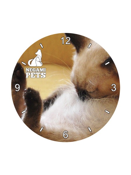 Reloj Casual Verde Gato Dormilón