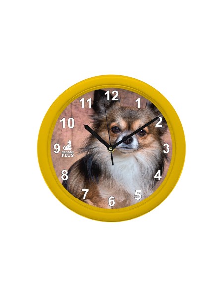 Reloj de Pared Amarillo Chihuahua